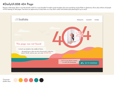 DailyUi008 404 page dailyui dailyui 008