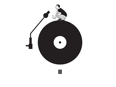 How we should enjoy music - illustration archetype branding character design illustration print