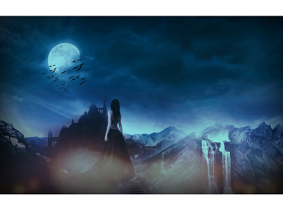 The Dark Fairy Tale Manipulation adobe fairy manipulation photo photoshop tale