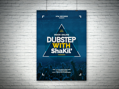 1Hour Online Dubstep with Shakil flyer