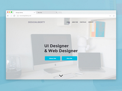 Design Liberty Website Template