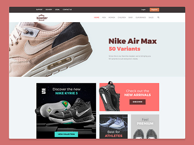 E-commerce Website UI