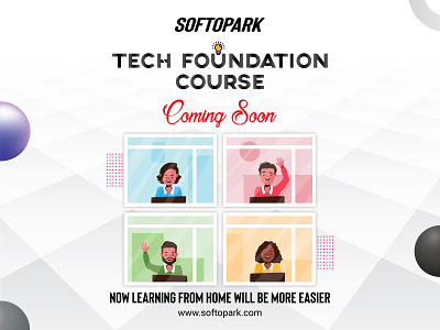 Tech Foundation Course bangladesh training center it company mark sketch softopark software design web design web development