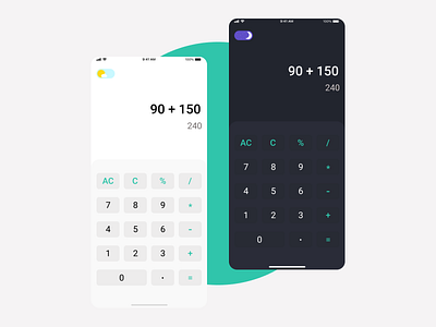 Calculator | Daily UI Challenge.