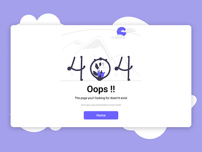 404 Page| Daily UI Challenge.