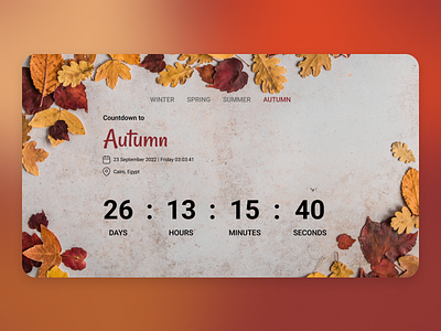 Countdown Timer | Daily UI Challenge. countdown design figma ui ux web