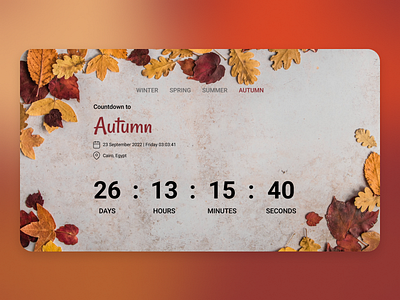 Countdown Timer | Daily UI Challenge.