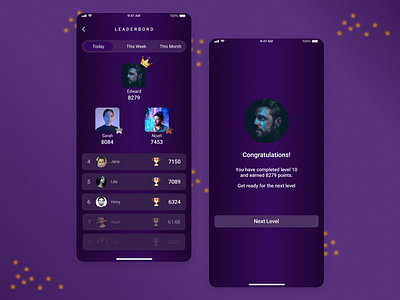 Leaderboard | Daily UI Challenge.
