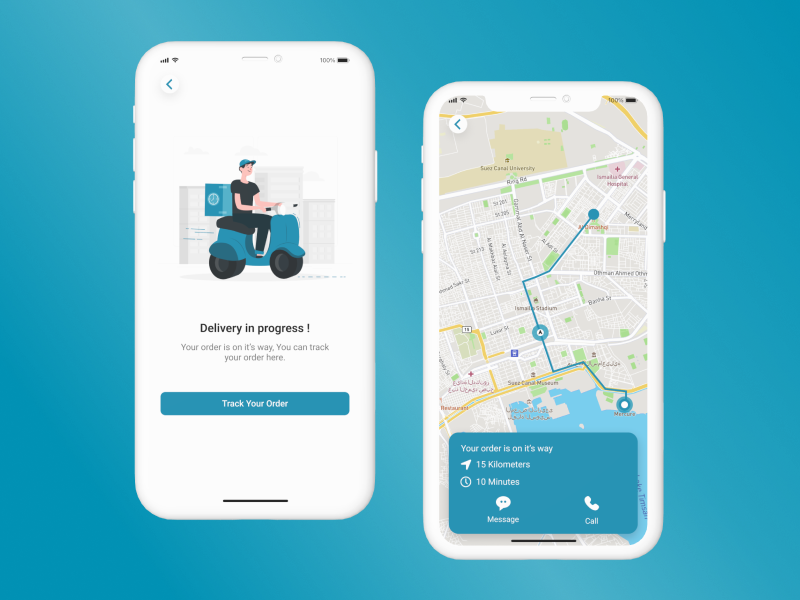Location Tracker Daily UI Challenge. by Soaad Sayed on Dribbble