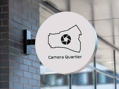 Caméra Quartier | Logo branding design illustration logo