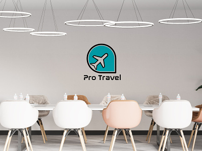 Pro Travel | Logo branding design illustrator logo travel travel agency vector