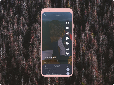 Dark Mode Music Player