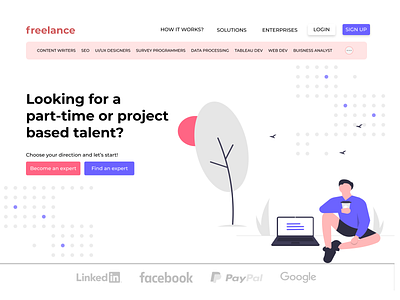 Landing page