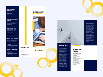 3-page brochure