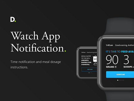 Watch app notification by Deloitte Digital Australia on Dribbble