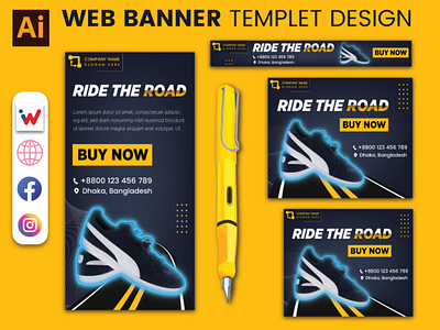Product Banner template design