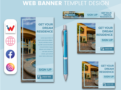 Real Estate Product Banner Template