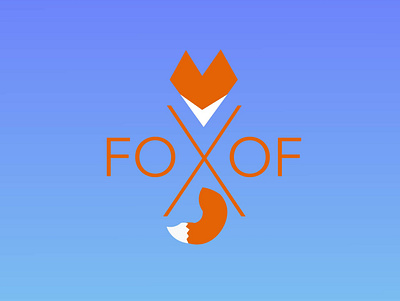 fox logo art dailylogochallenge design foxlogo illustrator logo type typography