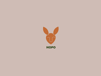 kangaroo logo art dailylogo dailylogochallenge design illustrator kangaroo logo logo type typography