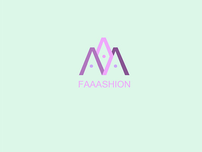 faaashion logo 30daylogochallenge art design faaashion icon illustrator logo logocore type typography vector