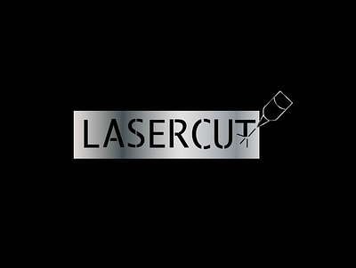 laser cut logo 30daylogochallenge art design icon illustrator lasercut logo logocore type typography vector