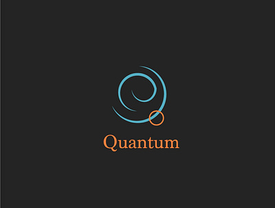 quantum logo 30daylogochallenge art design framework icon illustrator logo logocore quantum type typography vector