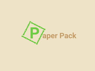 paperpack logo 30daylogochallenge art design icon illustrator logo logocore paperpack type typography vector