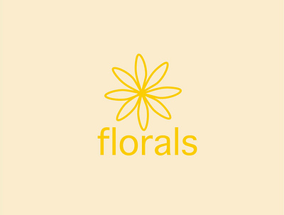 florals logo 30daylogochallenge art design florals icon illustrator logo logocore type typography vector