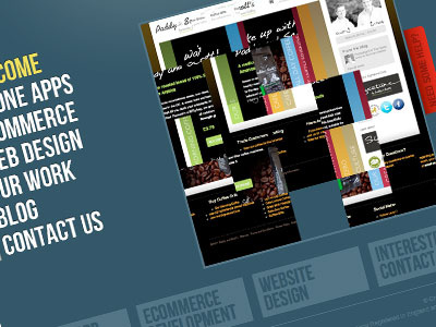 The New Creative Intent Website design jquery nav web design