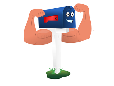 Mail Box Mascot Design