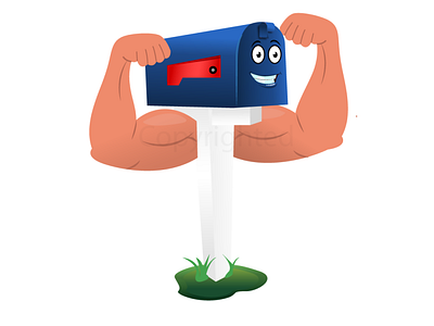 Mail Box Mascot Design