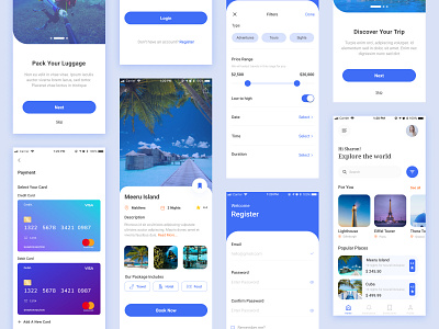 Travel App design mobile app travel app trends 2021 ui uiux ux