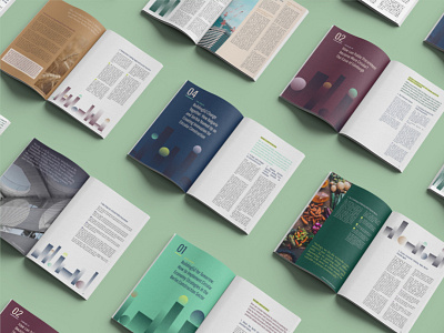 Report Layout Design - Sustainable Cities circular economy eco design editorial design editorial layout ethics meets aesthetics green graphic design report design sustainability communications sustainable design sustainable development