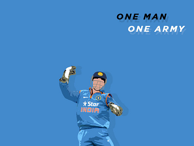 msdhoni abstract captain cricket cricketer india indian minimal minimalistic vector vector art vectorart