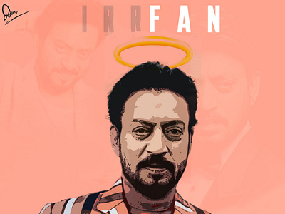 irrfan actor artist comic art illustration illustration art illustrations illustrator indian irrfan irrfankhan khan legend photoshop