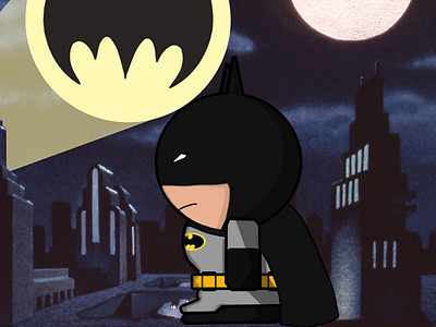 Batman BobbleHead artist batman bobblehead darkknight design illustration photoshop poster