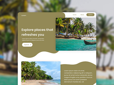 Travel site design