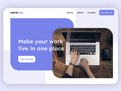 WorkOnp design ui ux web webdesign