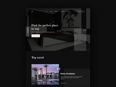 Home browsing site design app dark ui design ui ux web webdesign website