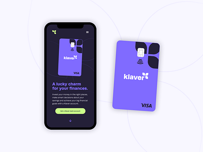 Klaver Mobile and Card