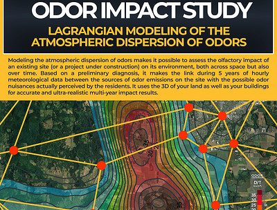Brochure #D Odor Modeling 3d lagrangian odor study