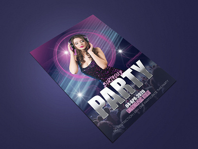 An attractive Party Flyer Design flyer flyer artwork flyer design flyer template flyers flyers design graphic graphic designer graphicdesign party flyer party flyers party poster post postcard poster poster a day poster and flyer design poster art poster design posters
