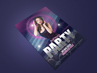 An attractive Party Flyer Design