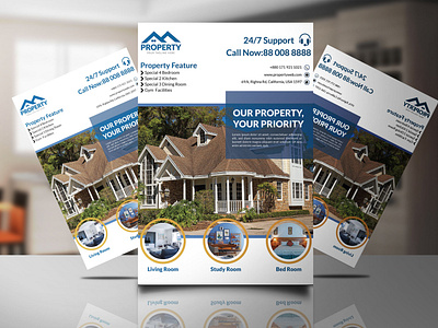 Real Estate company Flyer design