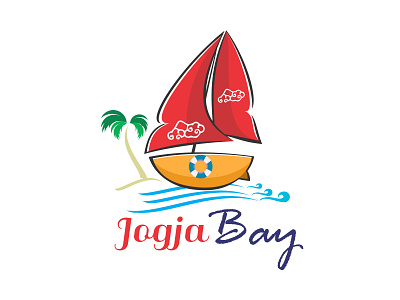 Jogja Bay branding design illustration logo logodesign logomaker swimingpool ui ux vector