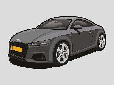 Audi TT Illustration adobe illustrator automotive car car illustration cars illustration vector vector art vector artwork vector illustration vector illustrator