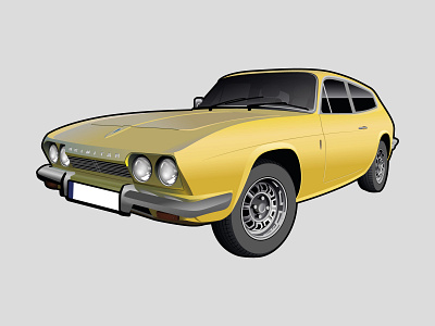 Reliant Scimitar Illustration