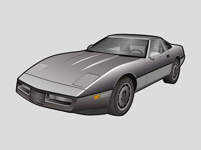 Chevrolet Corvette Illustration