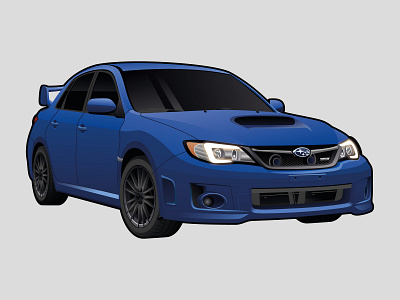 Subaru Impreza WRX Illustration