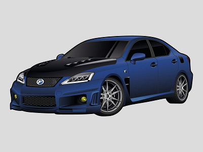 Lexus IS Illustration